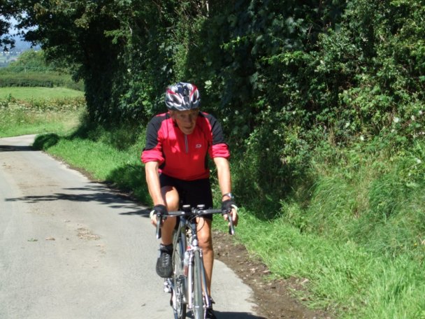 Ray on the Nant Y Garth