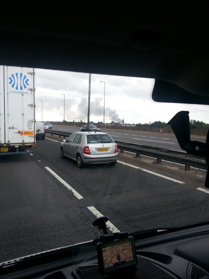 Recycling Center Fire